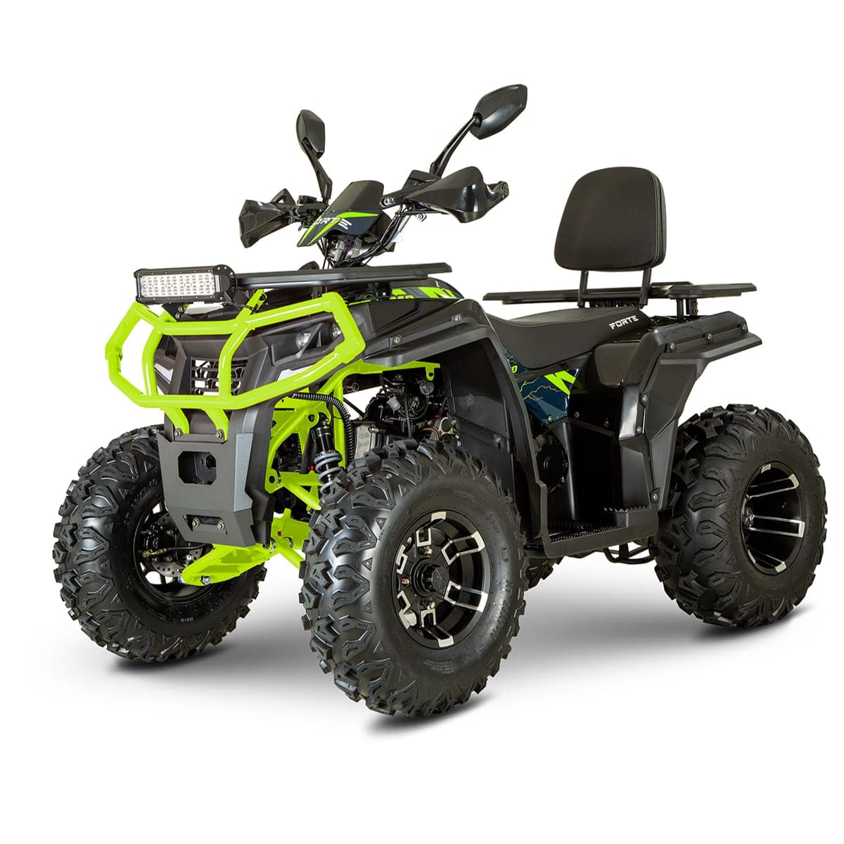 Квадроцикл FORTE AFC-200L PRO Чорно-зелений