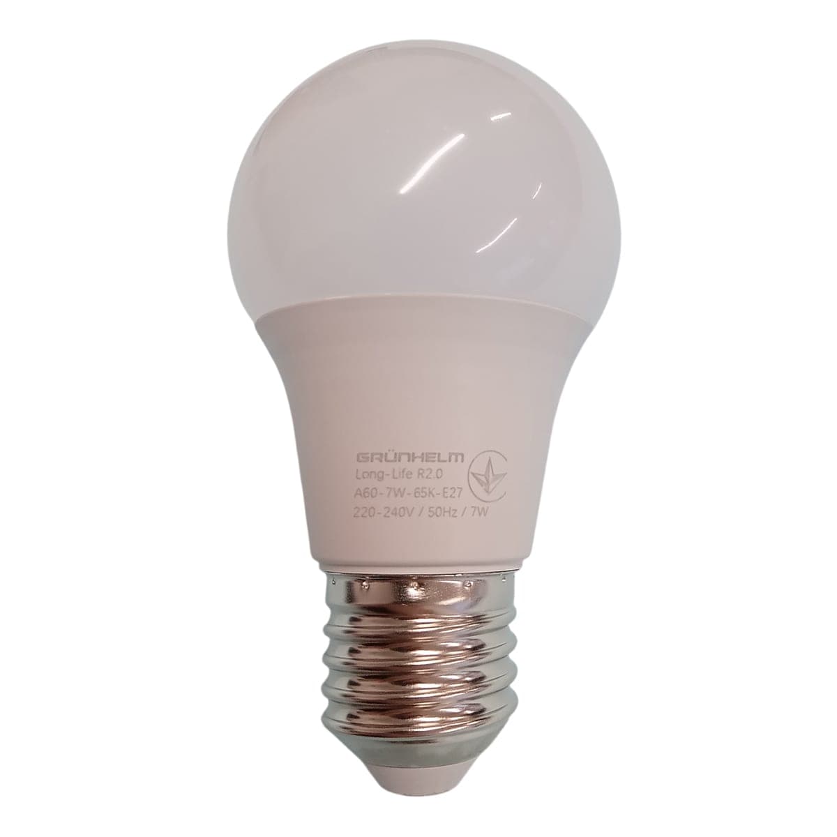 Лампа LED - A60-7W-65K-E27 Long-Life R2.0 Grunhelm