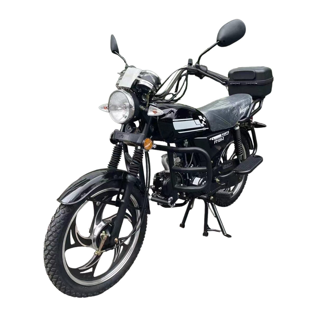 Мотоцикл ALFA FT125-2 Forte чорний