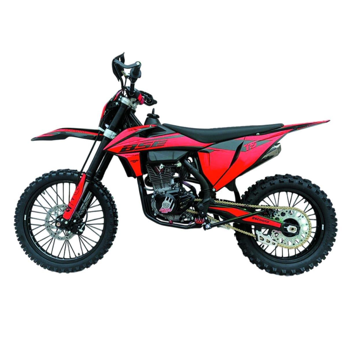 Мотоцикл BSE X8 Enduro Червоний