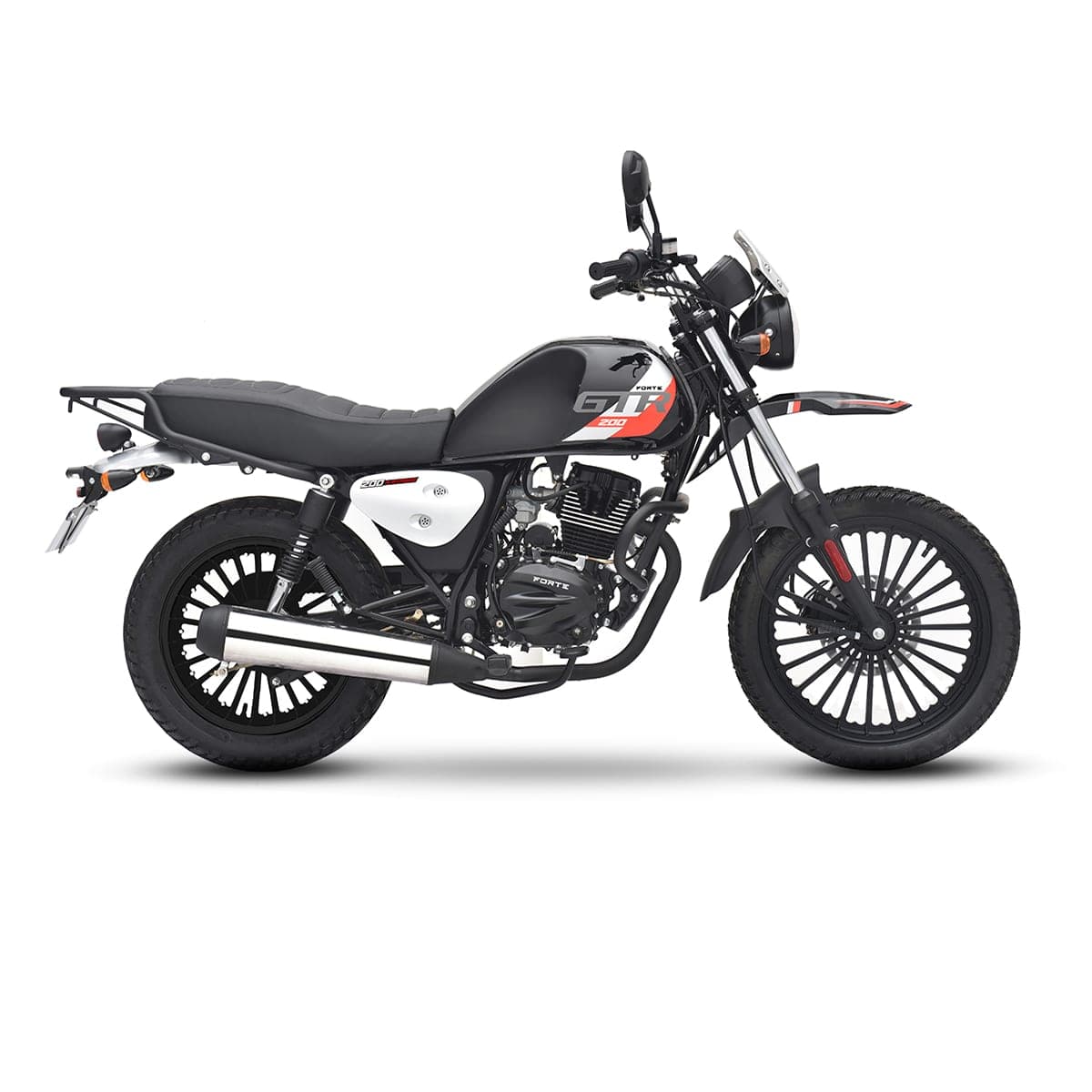 Мотоцикл Forte SK200 Чорний