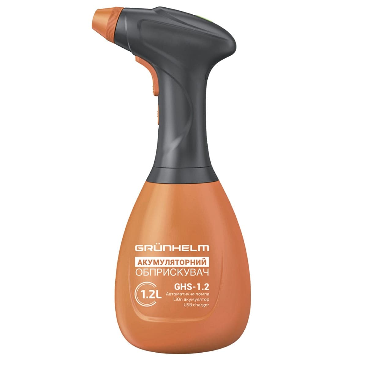 Обприскувач акумуляторний 1.2 л Grunhelm GHS -1.2